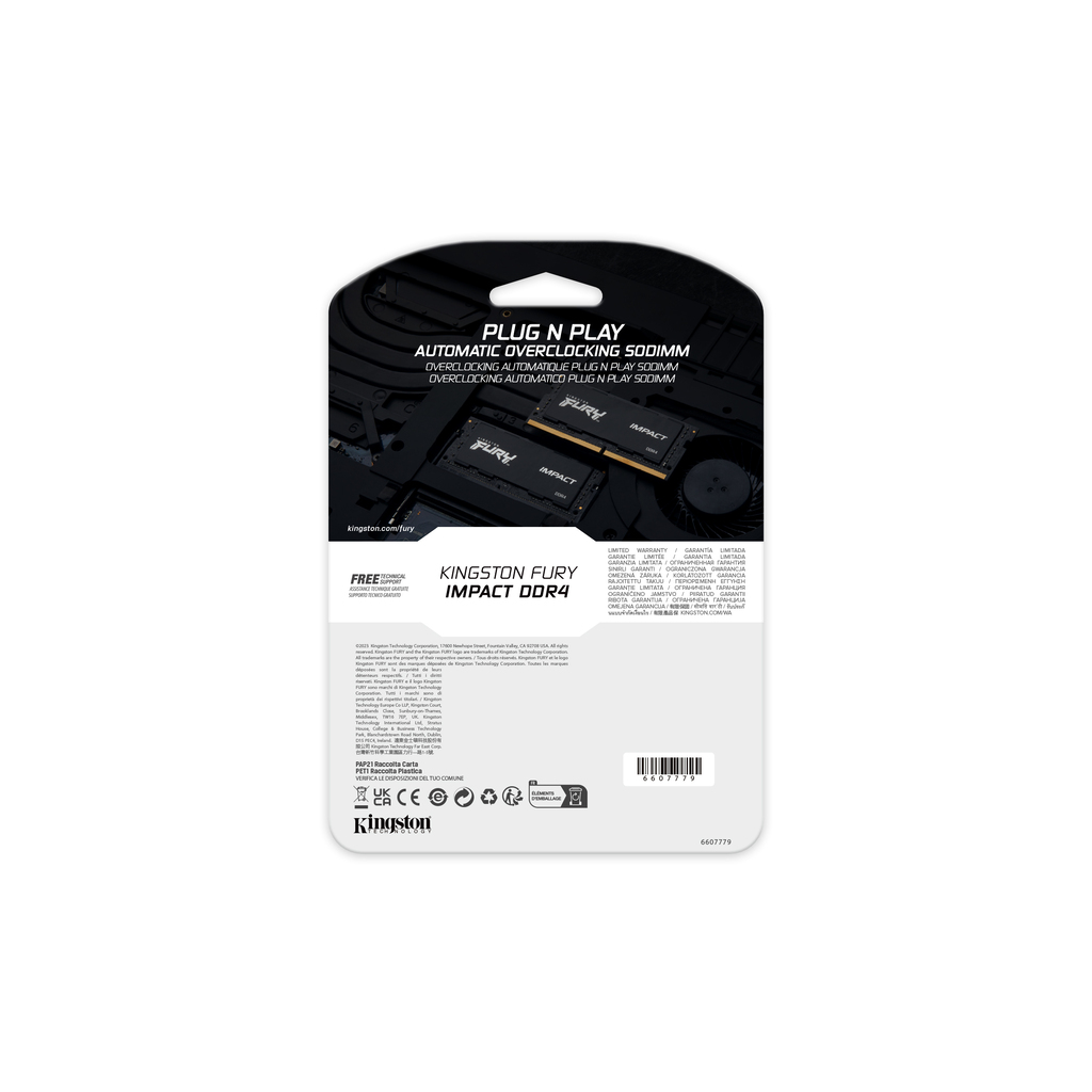 Kingston Technology FURY 32GB 2666MT/s DDR4 CL16 SODIMM Impact - Image 12