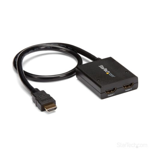 StarTech.com 4K HDMI 2-Port Video Splitter – 1x2 HDMI Splitter – Powered by USB or Power Adapter – 4K 30Hz - Image 13