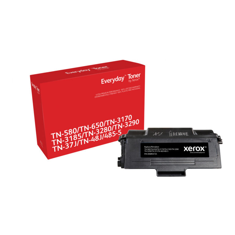 Everyday™ Black Toner by Xerox compatible with Brother TN-3280, High capacity