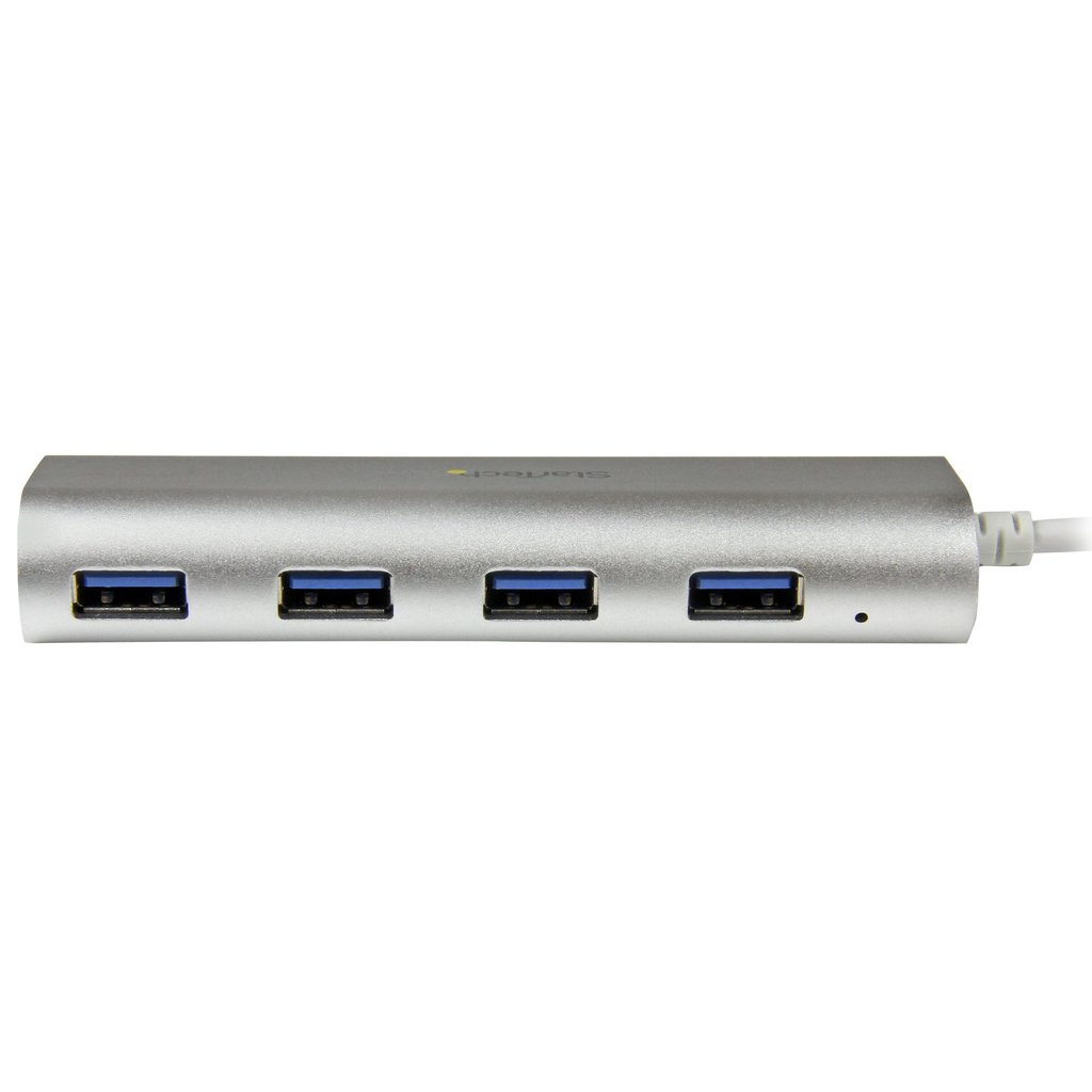 StarTech.com 4-Port USB Hub, USB A to 4x USB-A Ports, USB 5Gbps, Rugged Design, Bus-Powered, Portable Laptop USB 3.0 Hub - Image 3