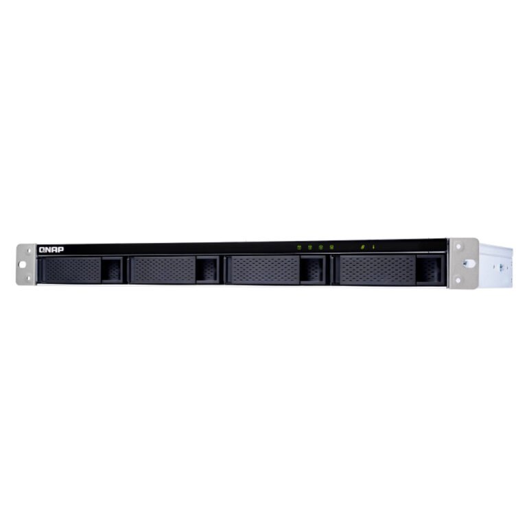 QNAP TL-R400S storage drive enclosure HDD/SSD enclosure Black, Grey 2.5/3.5"