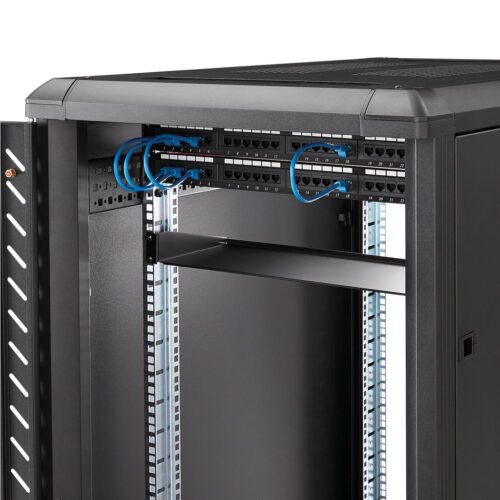 StarTech.com 1U Server Rack Shelf, Universal Rack Mount Cantilever Tray for 19" Network Equipment Rack/Cabinet, Heavy Duty Stee - Image 5