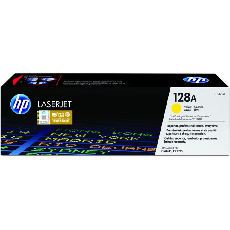 HP 128A Yellow Original LaserJet Toner Cartridge