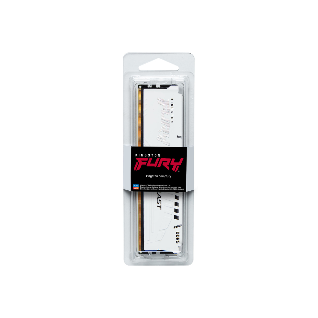 Kingston Technology FURY Beast 16GB 6000MT/s DDR5 CL30 DIMM White EXPO - Image 4
