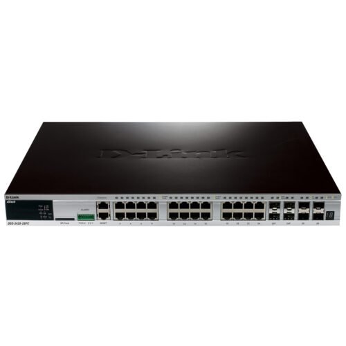 D-Link DGS-3420-28PC network switch Managed L2+ Power over Ethernet (PoE)