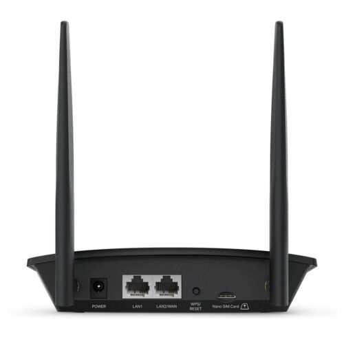 TP-Link TL-MR100 wireless router Fast Ethernet Single-band (2.4 GHz) 4G Black - Image 3