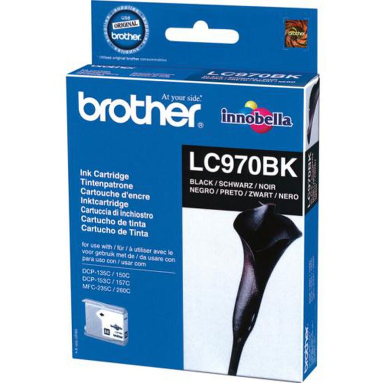 Brother LC-970BKBP ink cartridge 1 pc(s) Original Black