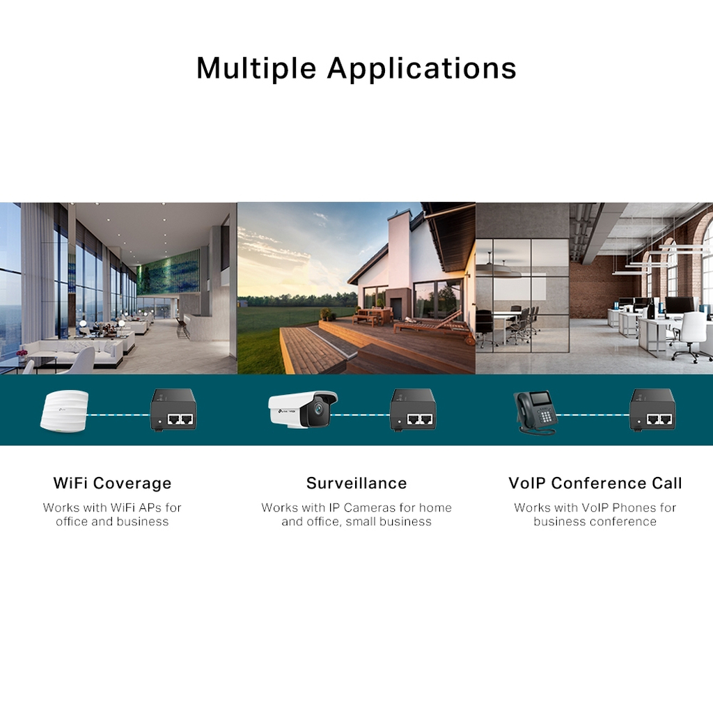 TP-Link Omada PoE+ Injector Adapter - Image 5