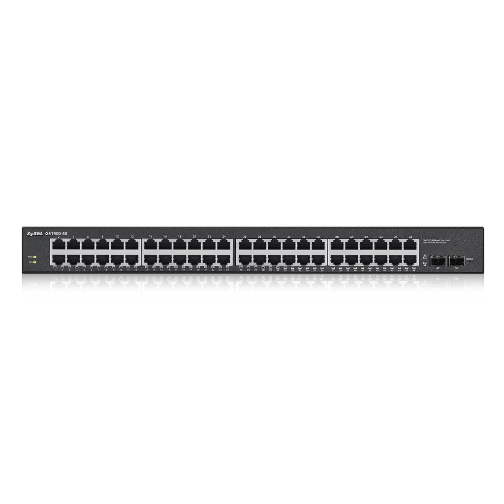 Zyxel GS1900-48-GB0102F network switch Managed L2 Gigabit Ethernet (10/100/1000) Black - Image 3