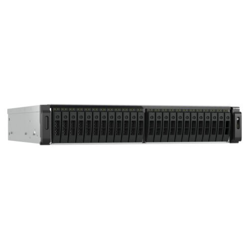 QNAP TS-H3077AFU-R7-64G NAS/storage server Rack (2U) AMD Ryzen™ 5 64 GB DDR5 0 TB QuTS hero Black, Metallic - Image 3