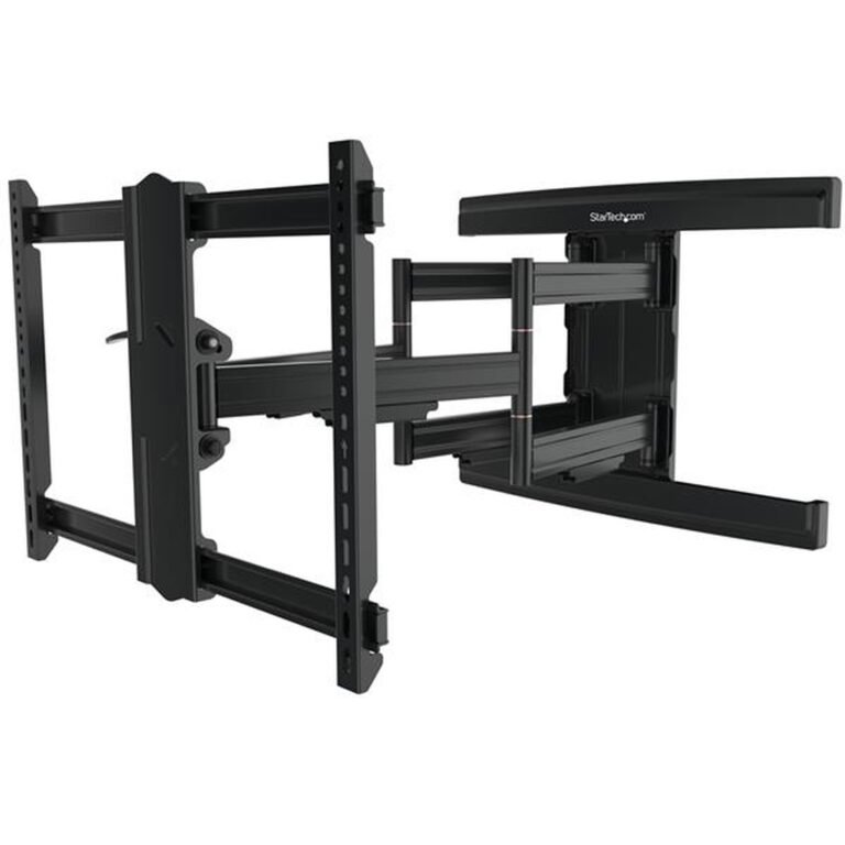 StarTech.com TV Wall Mount supports up to 100 inch VESA Displays - Low Profile Full Motion TV Wall Mount for Large Displays - H