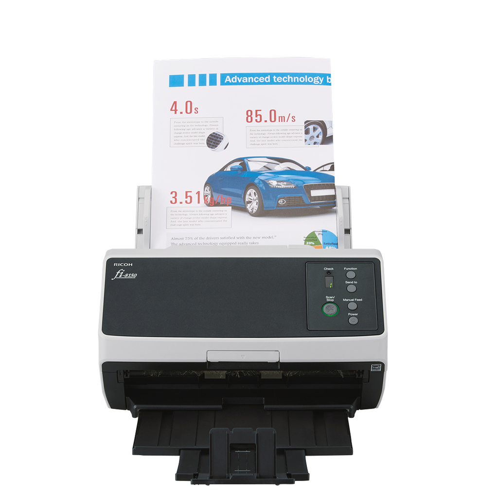 Ricoh FI-8150 ADF + Manual feed scanner 600 x 600 DPI A4 Black, Grey - Image 3