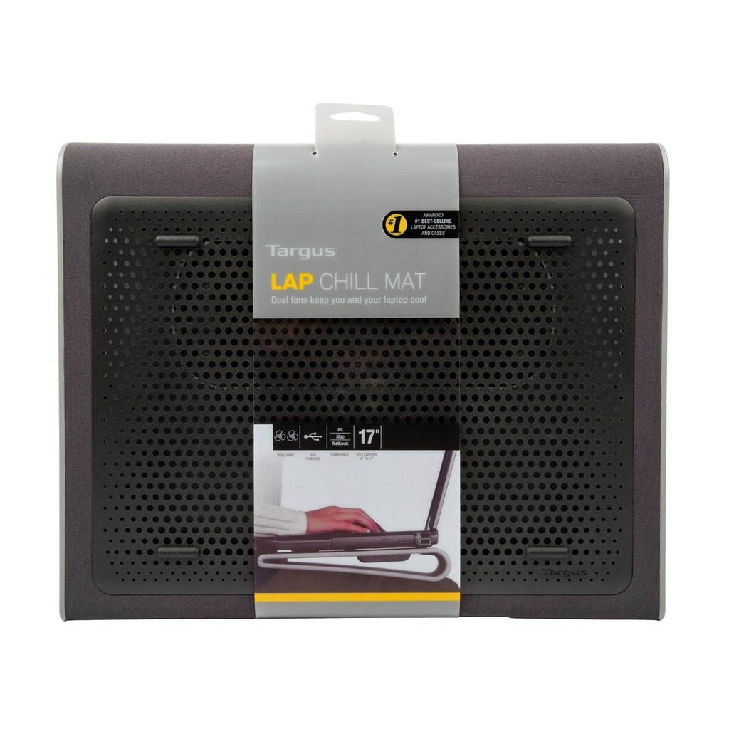 Targus AWE55GL laptop cooling pad 43.2 cm (17") 1900 RPM Black, Grey - Image 6
