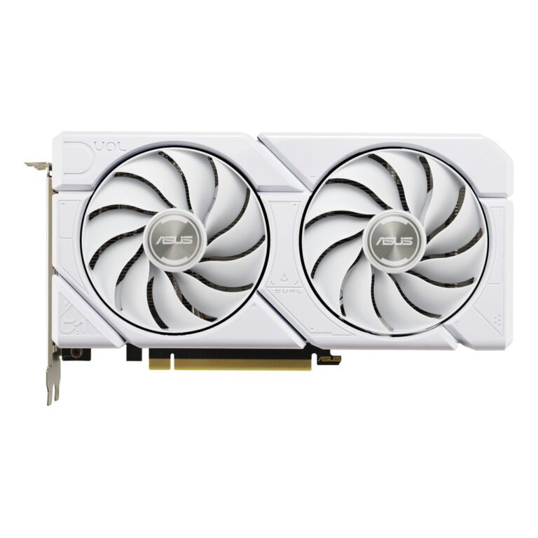 ASUS Dual -RTX4060-O8G-EVO-WHITE NVIDIA GeForce RTX 4060 8 GB GDDR6