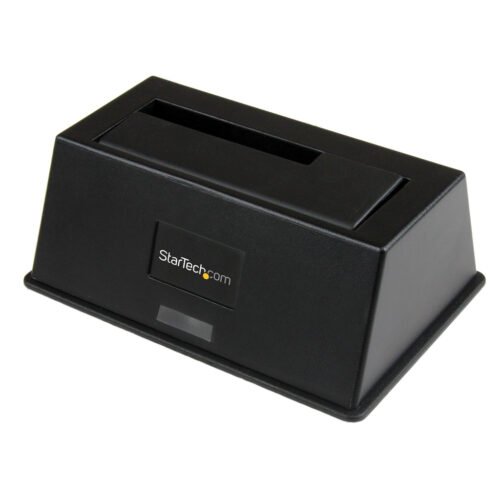StarTech.com Single Bay USB 3.0 to SATA Hard Drive Docking Station, USB 3.0 (5 Gbps) Hard Drive Dock, External 2.5/3.5" SATA I/