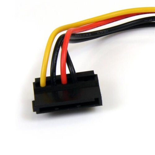 StarTech.com 6in 4 Pin LP4 to Right Angle SATA Power Cable Adapter - Image 3