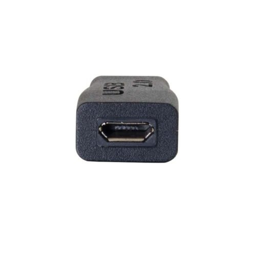 C2G USB 2.0 USB-C® to USB Micro-B Adapter Converter M/F - Black - Image 4