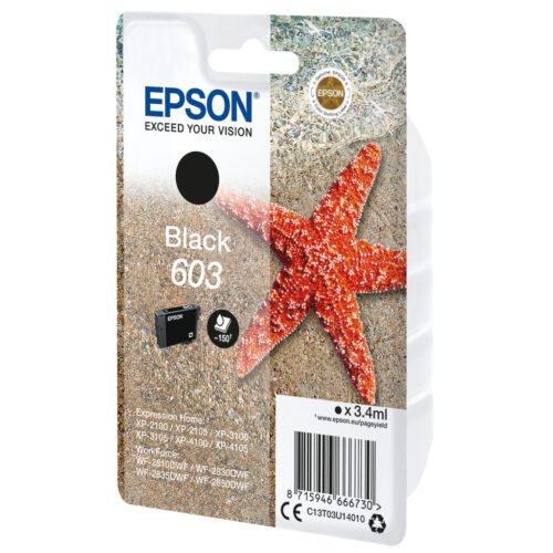 Epson C13T03U14010 ink cartridge 1 pc(s) Original Standard Yield Black - Image 2