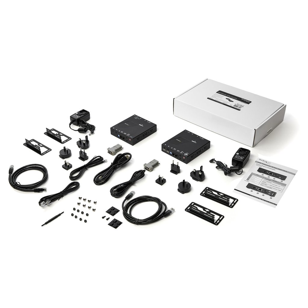 StarTech.com HDMI KVM Extender over IP Network - 4K 30Hz HDMI 2.0 and USB over IP LAN or Cat5e/Cat6 Ethernet Cable (100m/330ft) - Image 5