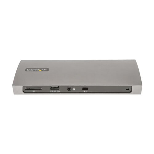 StarTech.com Thunderbolt 4 Dock, 96W Power Delivery, Single 8K/Dual Monitor 4K 60Hz, 3xTB4/USB4 ports, 4xUSB-A, SD, GbE, Thunde - Image 2