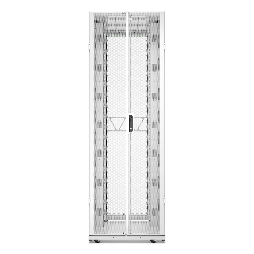 APC NetShelter SX Server Rack Gen 2, 48U, 2258H x 750W x 1200D mm, with Sides, White - Image 4