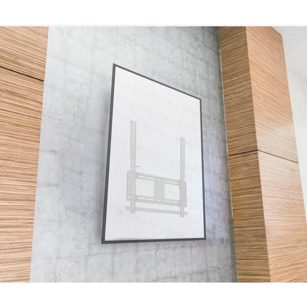 StarTech.com Portrait/Vertical TV Wall Mount - Heavy Duty TV Wall Mount - 40-55" VESA Display (110lb/50kg)- Tilting Low Profile - Image 5