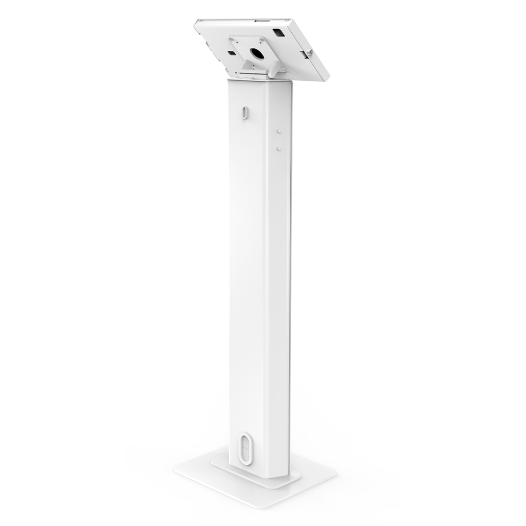 Compulocks Galaxy Tab A9+ Apex Enclosure Brandable Floor Stand - White - Image 2