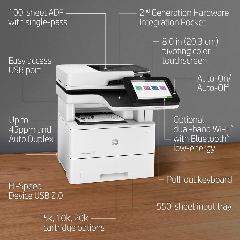 HP LaserJet Enterprise MFP M528dn - Image 24