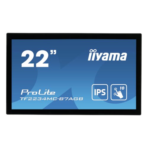 iiyama ProLite TF2234MC-B7AGB computer monitor 54.6 cm (21.5") 1920 x 1080 pixels Full HD LED Touchscreen Multi-user Black