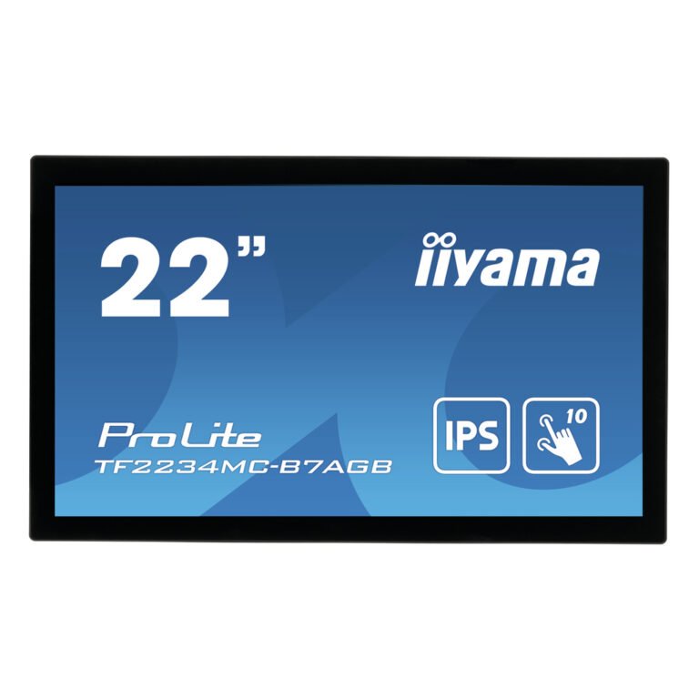 iiyama ProLite TF2234MC-B7AGB computer monitor 54.6 cm (21.5") 1920 x 1080 pixels Full HD LED Touchscreen Multi-user Black