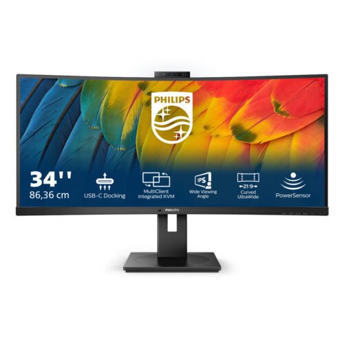 Philips 5000 series 34B1U5600CH/00 LED display 86.4 cm (34") 3440 x 1440 pixels Wide Quad HD LCD Black - Image 2