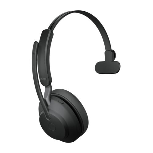 Jabra Evolve2 65 USB-A UC Mono with Charging Stand - Black - Image 2
