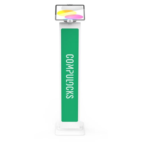 Compulocks Universal Tablet Cling Brandable Floor Stand White - Image 3