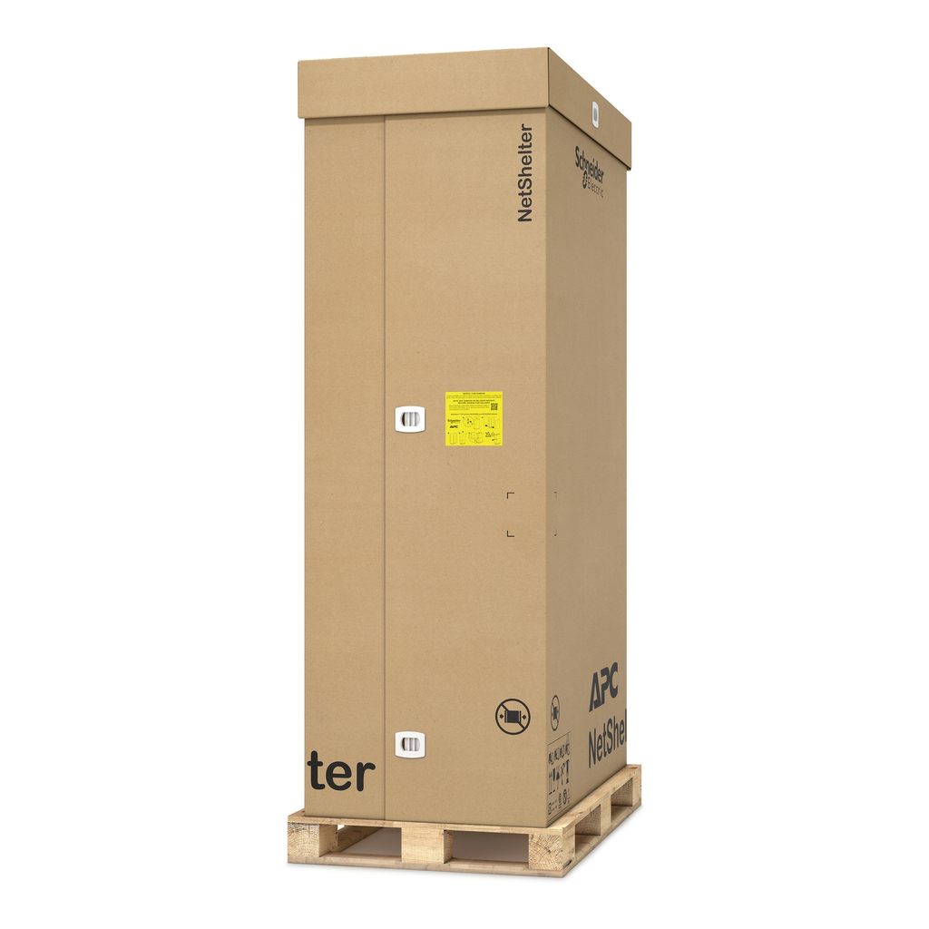 APC NetShelter SX Server Rack Gen 2, 48U, 2258H x 800W x 1200D mm, with Sides, White - Image 2