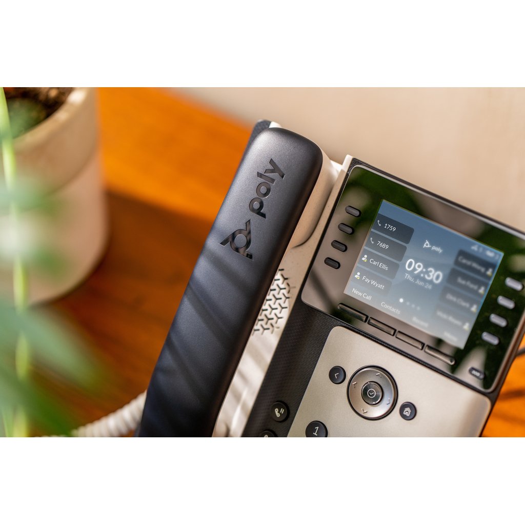 POLY Edge E300 IP Phone and PoE-enabled - Image 5