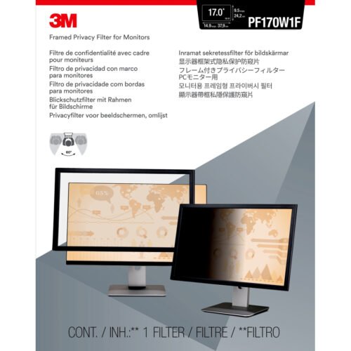 3M 7000059516 display privacy filter 43.2 cm (17") Monitor Framed display privacy filter - Image 2