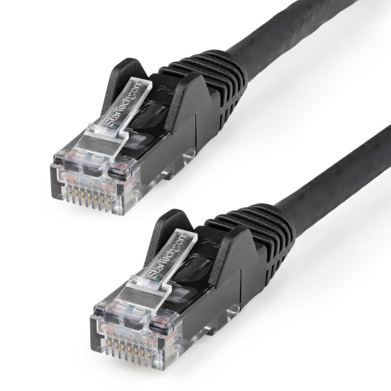 StarTech.com 50cm CAT6 Ethernet Cable - LSZH (Low Smoke Zero Halogen) - 10 Gigabit 650MHz 100W PoE RJ45 10GbE UTP Network Patch