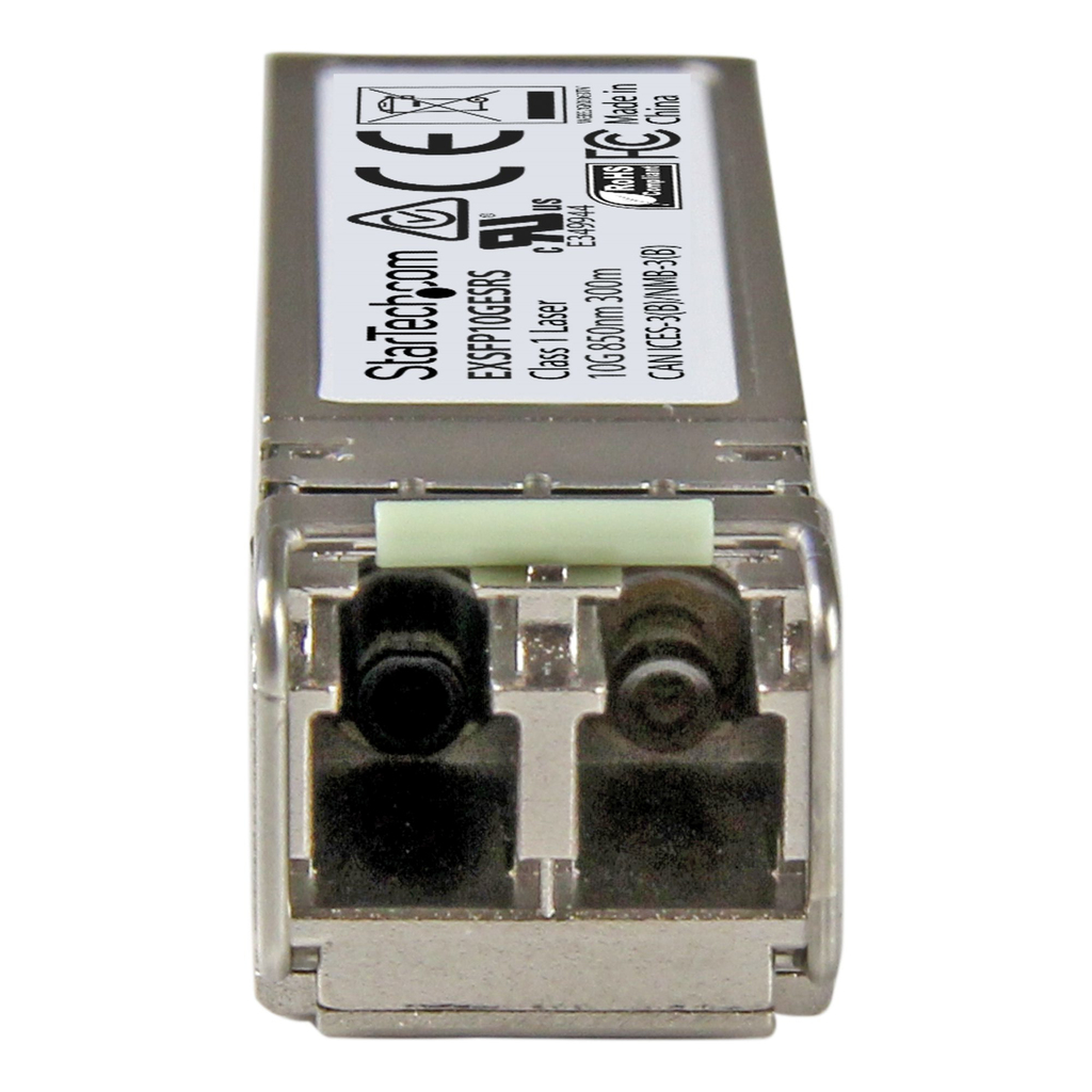 StarTech.com Juniper EX-SFP-10GE-SR Compatible SFP+ Transceiver Module - 10GBASE-SR~Juniper EX-SFP-10GE-SR Compatible SFP+ Modu - Image 2