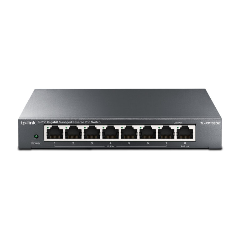TP-Link Omada 8-Port Gigabit Managed Reverse PoE Switch