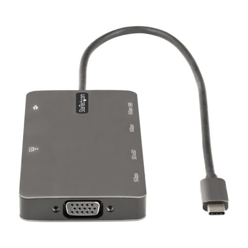 StarTech.com USB C Multiport Adapter - HDMI 4K 30Hz or VGA Travel Dock - 5Gbps USB 3.0 Hub (USB A / USB C Ports) - 100W Power D - Image 4