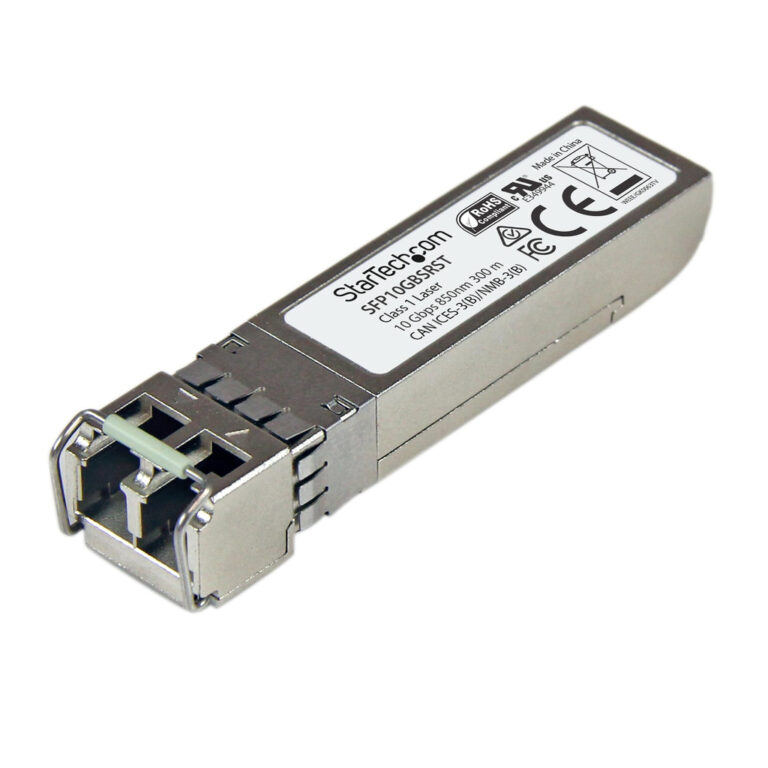 StarTech.com MSA Compliant SFP+ Transceiver Module - 10GBASE-SR~MSA Uncoded SFP+ Module - 10GBASE-SR - 10GbE Multi Mode Fiber (