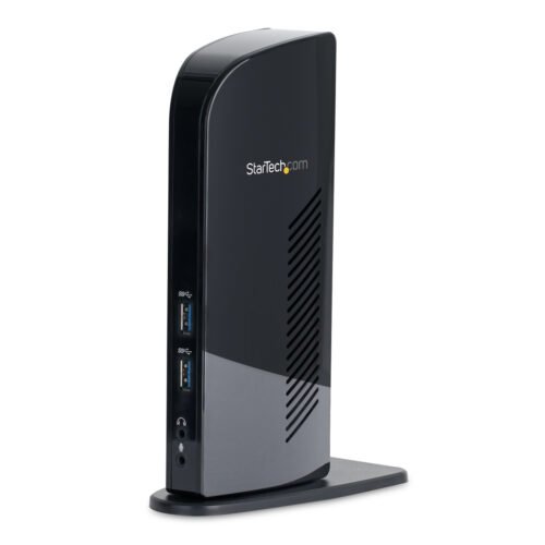 StarTech.com Dual Monitor USB 3.0 Docking Station with HDMI - DVI - 6 x USB Ports~Dual Monitor USB 3.0 Laptop Docking Station w