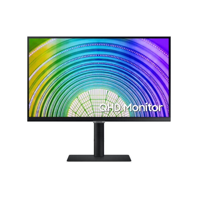 Samsung LS24A600UCUXXU & 45-489-224 computer monitor 61 cm (24") 2560 x 1440 pixels Quad HD Black