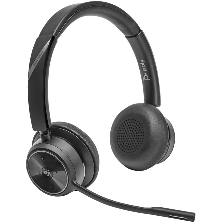 POLY Savi 7420 Office Stereo Microsoft Teams Certified DECT 1880-1900 MHz Headset
