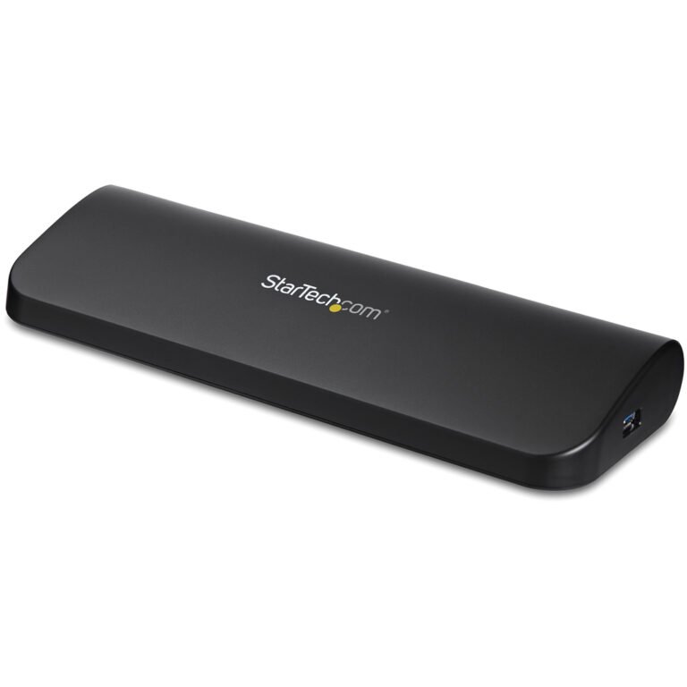 StarTech.com Dual-Monitor USB 3.0 Docking Station with HDMI & DVI/VGA~Dual Monitor USB 3.0 Laptop Docking Station with HDMI/DVI