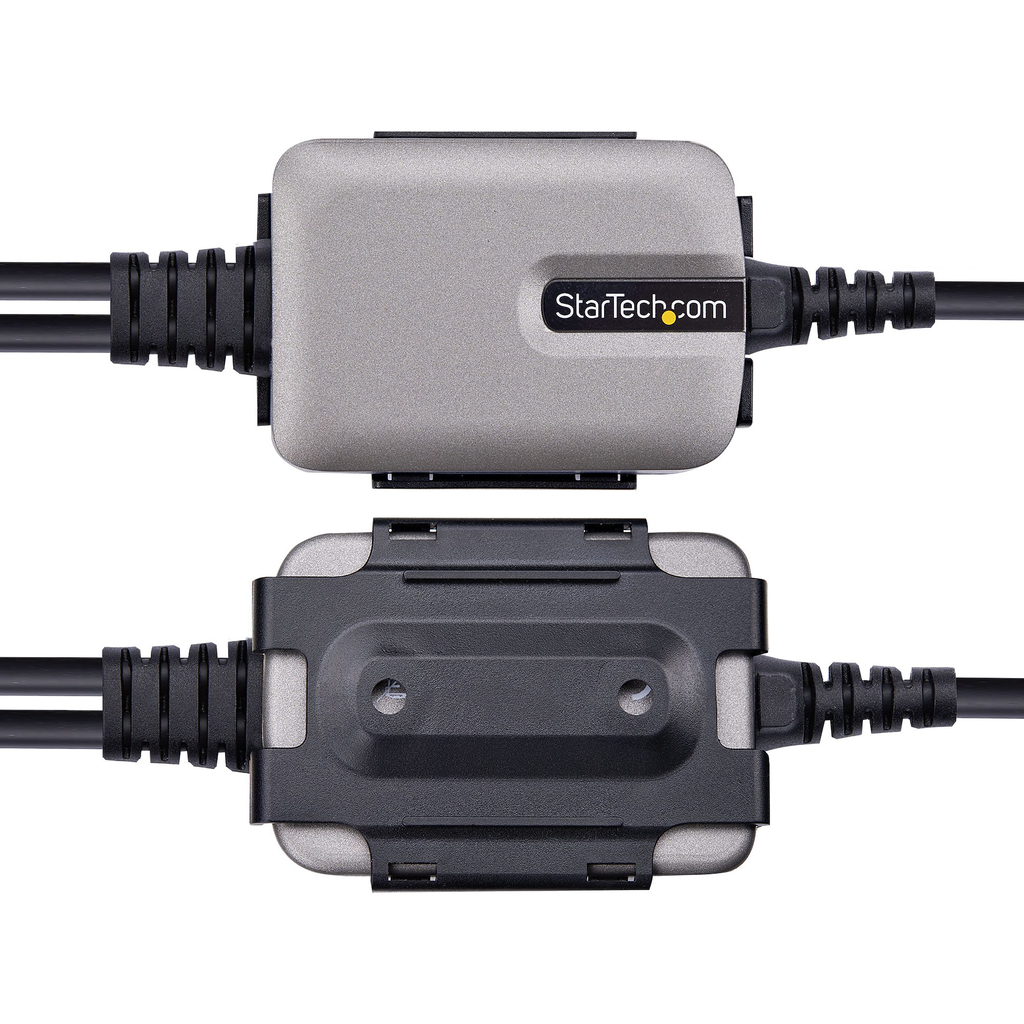 StarTech.com 13ft (4m) 2-Port USB to Serial Adapter Cable, Interchangeable DB9 Screws/Nuts, COM Retention, USB-A to DB9 RS232, - Image 7