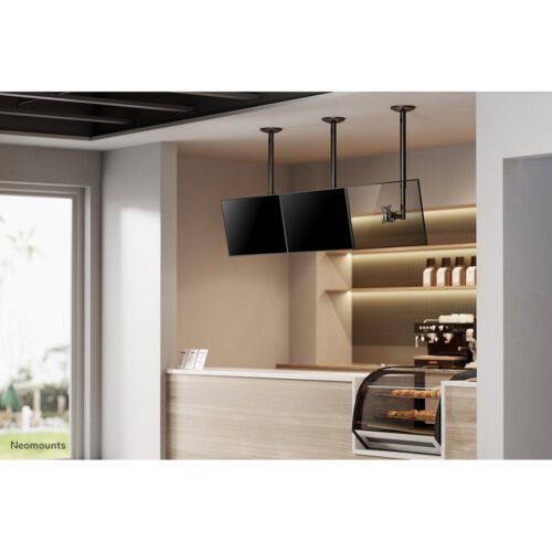 Neomounts FPMA-C050BLACK Monitor/TV mount ceiling 10-30" - h 60-85 cm - Image 3