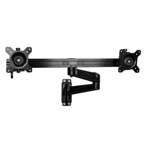 StarTech.com Wall Mount Dual Monitor Arm – Articulating Ergonomic VESA Wall Mount for 2x 24" Displays – Synchronized Adjust - Image 4