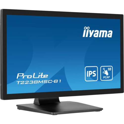 iiyama ProLite 21.5” 10pt Optical Bonded PCAP touchscreen monitor with IPS panel technology, edge-to-edge glass design, anti- - Image 3