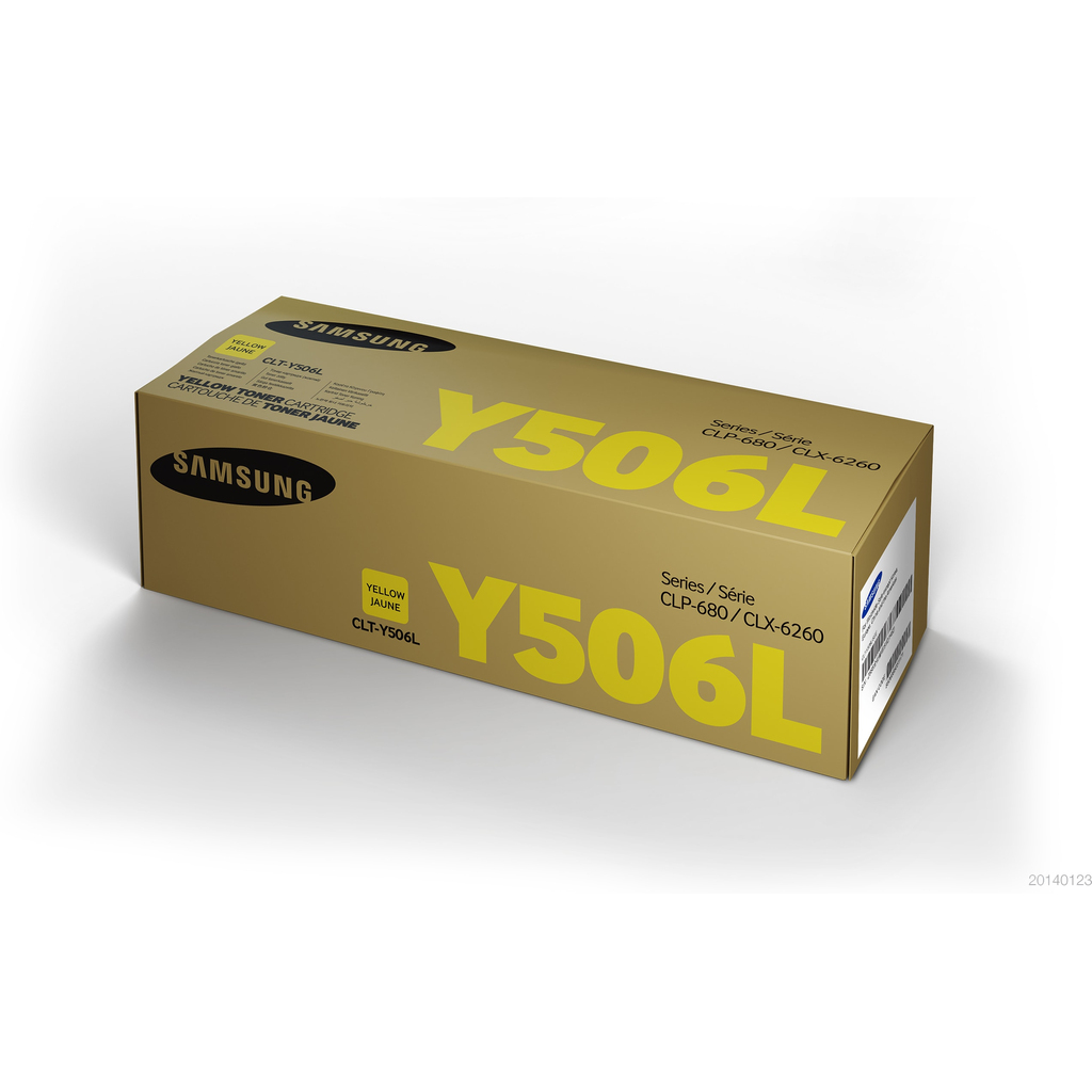 Samsung CLT-Y506L High Yield Yellow Original Toner Cartridge - Image 2